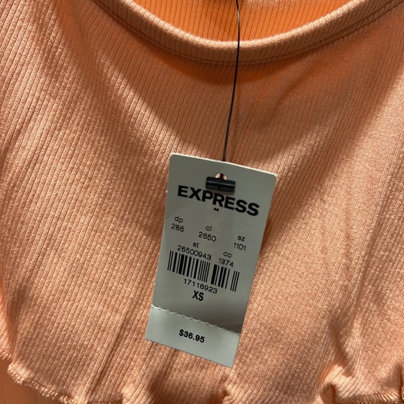 Express coral bodysuit - Picture 4 of 4